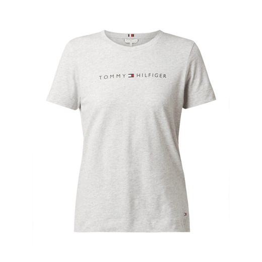 T-shirt z nadrukiem z logo Tommy Hilfiger  S Peek&Cloppenburg 