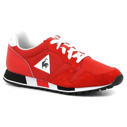 Le Coq Sportif buty sportowe męskie czerwone wiązane 