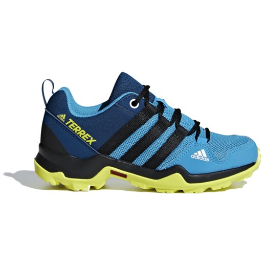 Buty sportowe dziecięce niebieskie Adidas sznurowane 