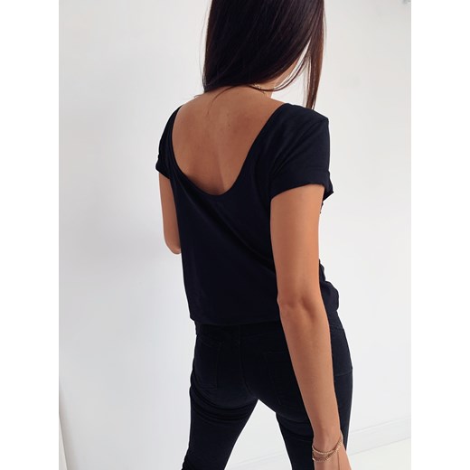 T-shirt Round neck black | varlesca.pl   UNI VARLESCA