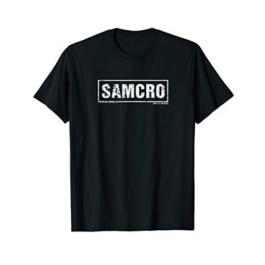 Sons of Anarchy Samcro T-shirt   sprawdź dostępne rozmiary Amazon