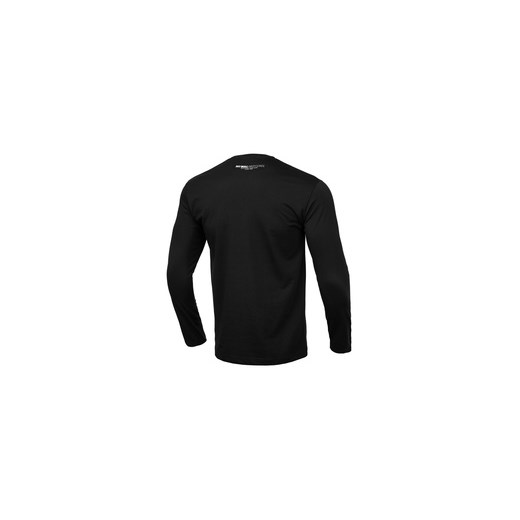 Czarny t-shirt męski Pit Bull West Coast z długim rękawem 