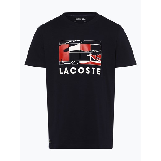 Lacoste - T-shirt męski, niebieski
