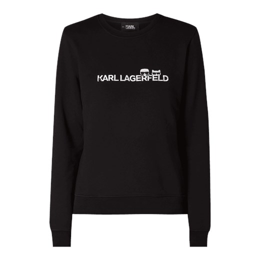 Bluza z wyhaftowanym logo  Karl Lagerfeld M Peek&Cloppenburg 