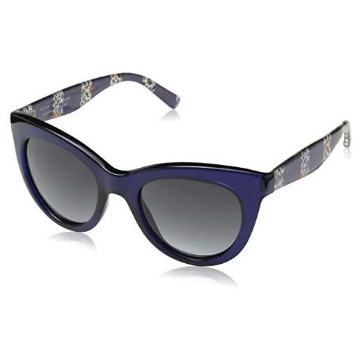 Tommy Hilfiger Adult Unisex okulary przeciwsłoneczne TH 1480/O/S 9O czarnym (Blue), 51