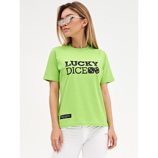 Logo LD Girl Neon Lucky Dice  M promocja UrbanCity.pl 