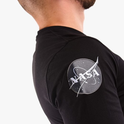 Koszulka męska Alpha Industries NASA LS 176532 404    sneakerstudio.pl