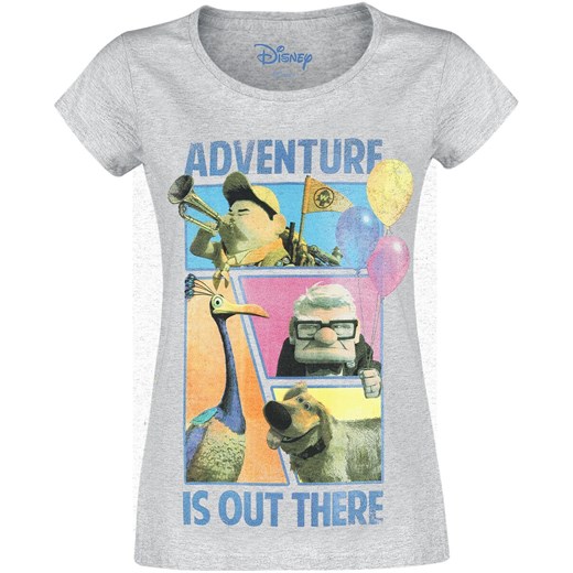 Odlot - Adventure Is Out There - T-Shirt - Kobiety - odcienie jasnoszarego   L EMP