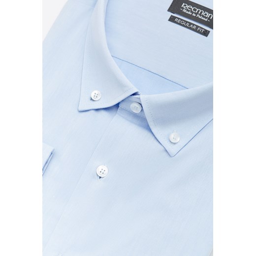 koszula versone 2791 długi rękaw custom fit niebieski Recman  41/188-194/No 