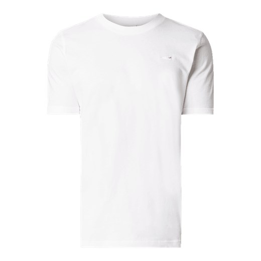 Koszulka sportowa biała Adidas Originals bez wzorów na wiosnę 