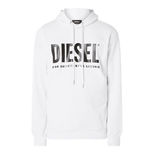Bluza z kapturem z nadrukiem z logo  Diesel L Peek&Cloppenburg 