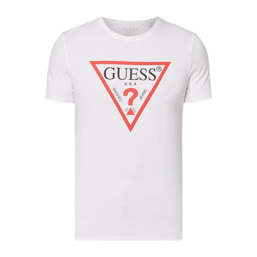 T-shirt męski Guess z krótkimi rękawami 