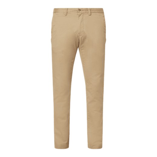 Spodnie męskie Polo Ralph Lauren brązowe casual 