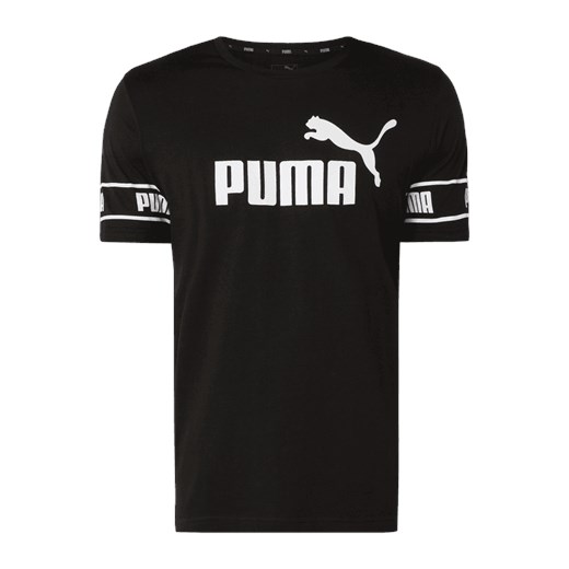T-shirt męski Puma Performance na jesień czarny 