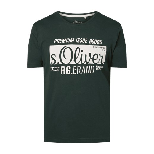 T-shirt męski S.oliver Red Label bawełniany 