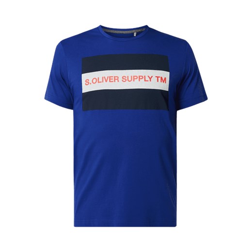 T-shirt o kroju regular fit z nadrukiem z logo S.oliver Red Label  3XL Peek&Cloppenburg 