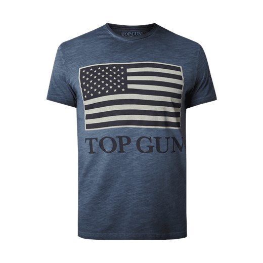 T-shirt z nadrukiem z logo  Top Gun XXL Peek&Cloppenburg 