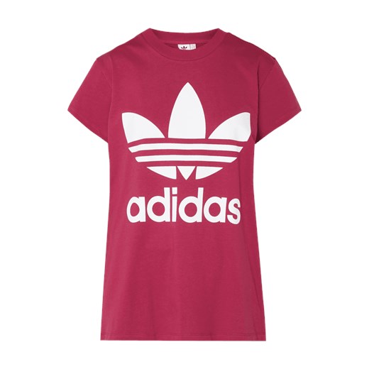 Bluzka sportowa Adidas Originals z napisami letnia bawełniana 