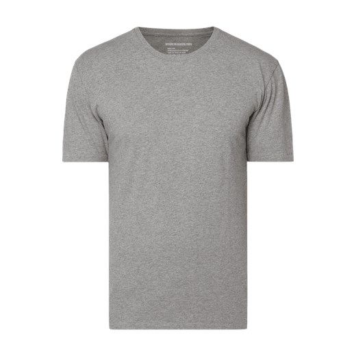 Szary t-shirt męski Drykorn z krótkim rękawem 