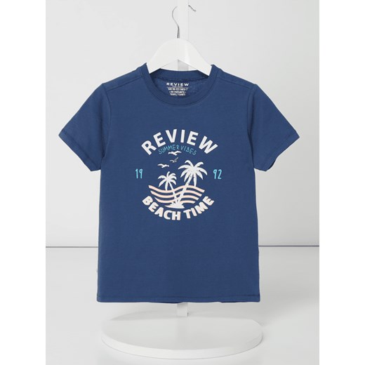 T-shirt chłopięce Review For Kids w nadruki 