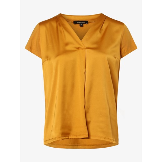 More & More - T-shirt damski, żółty
