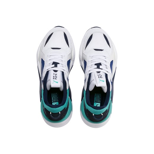 Buty sportowe damskie wielokolorowe Puma w stylu młodzieżowym na wiosnę wiązane