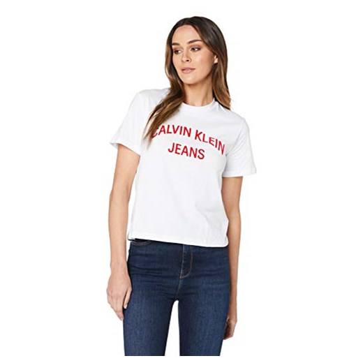 Calvin Klein Jeans Curved Logo W T-Shirt -  m