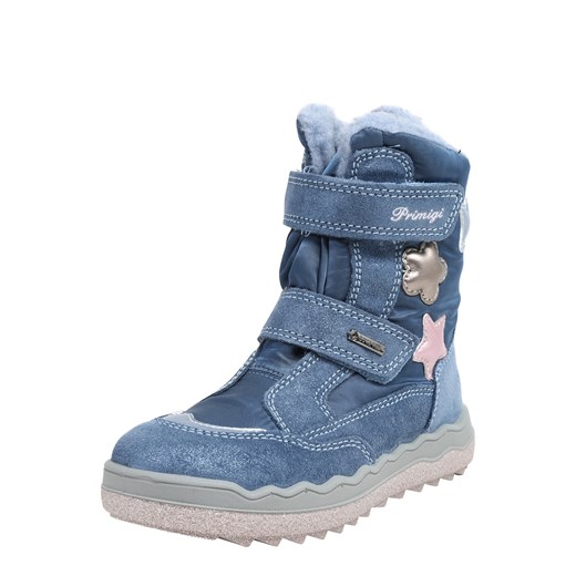 Buty zimowe dziecięce Primigi z aplikacjami  na rzepy 