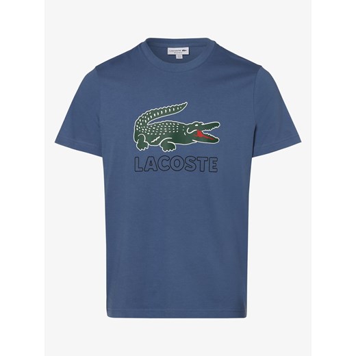 Lacoste - T-shirt męski, niebieski