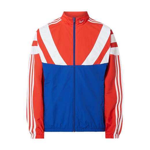 Wielokolorowa kurtka sportowa Adidas Originals w paski 