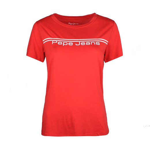 Bluzka damska Pepe Jeans T-shirt "bettie" z okrągłym dekoltem 