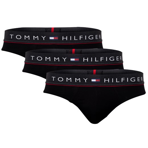TOMMY HILFIGER MAJTKI MĘSKIE BRIEF 3 PARY BLACK UM0UM00843 990 Tommy Hilfiger  XL messimo