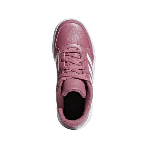 Buty sportowe dziecięce różowe Adidas bez wzorów 