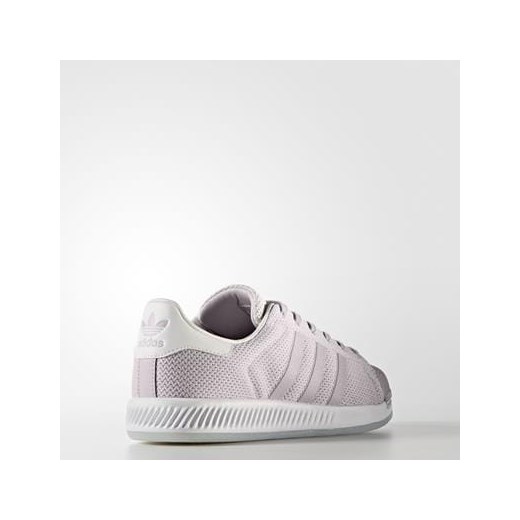 Buty sportowe damskie Adidas młodzieżowe różowe sznurowane płaskie 