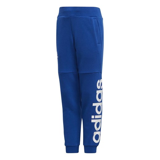 Spodnie chłopięce Adidas niebieskie jesienne 