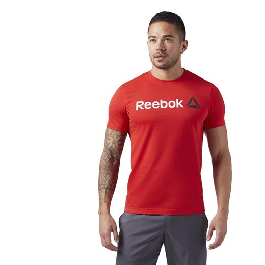 MĘSKA KOSZULKA REEBOK LINEAR R  Reebok XL wyprzedaż ctxsport 