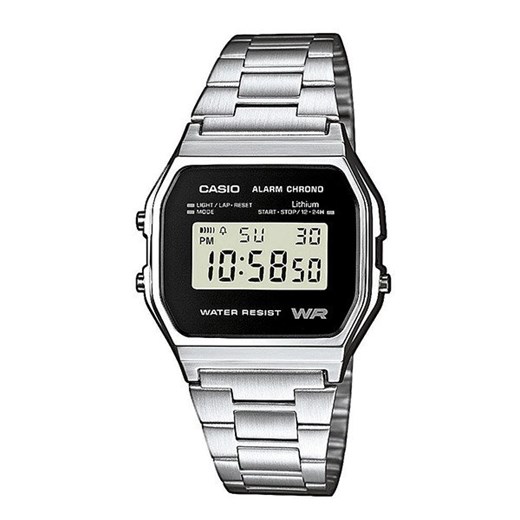 Zegarek Casio Retro Silver A158WEA-1EF