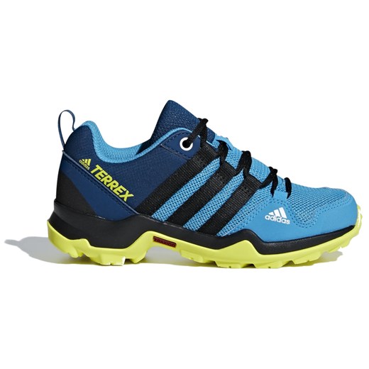 Buty sportowe dziecięce niebieskie Adidas bez wzorów 