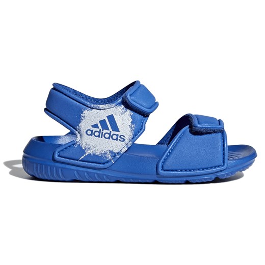 Sandały dziecięce niebieskie Adidas na rzepy 