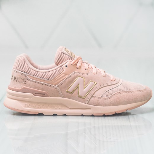 Buty sportowe damskie New Balance wiązane bez wzorów 