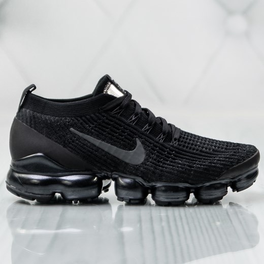 Buty sportowe męskie Nike vapormax czarne jesienne wiązane 
