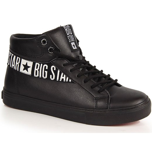 Buty sportowe męskie Big Star czarne sznurowane 