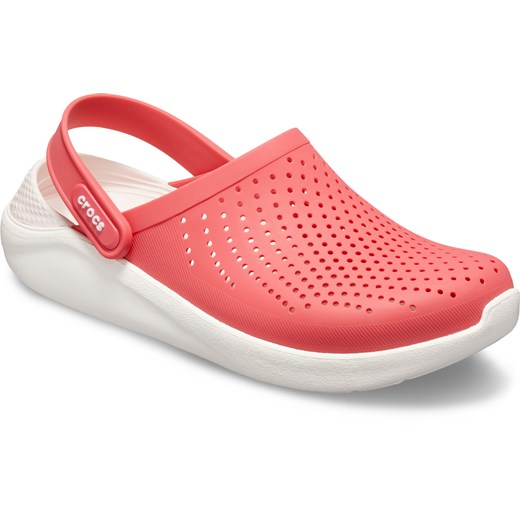 Crocs różowe buty Literide Clog Poppy/White  Crocs 38/39 Differenta.pl