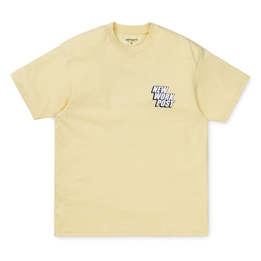 Koszulka Carhartt WIP S/S Post T-Shirt Pale Yellow (I027108_05G_00) Carhartt Wip  S StreetSupply