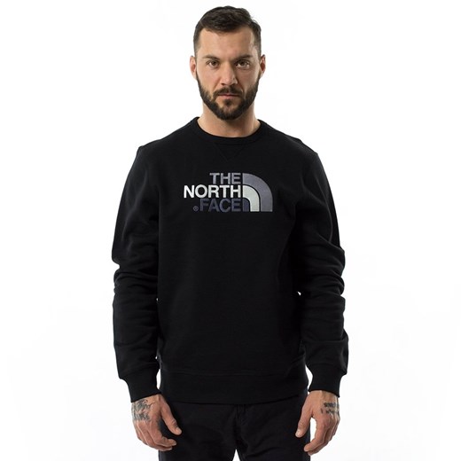 Bluza sportowa The North Face z bawełny czarna na jesień 