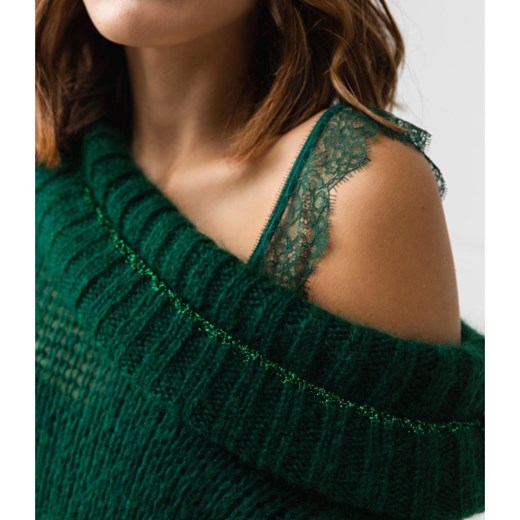 Sweter damski Twinset zielony 
