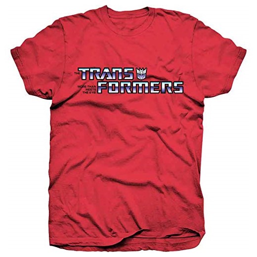 rockoff Trade męski T-shirt decepticon logo, kolor: czerwony