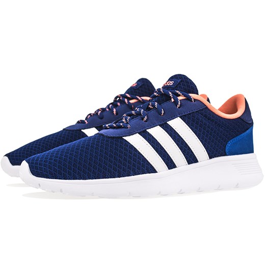 Adidas buty sportowe damskie gładkie niebieskie 
