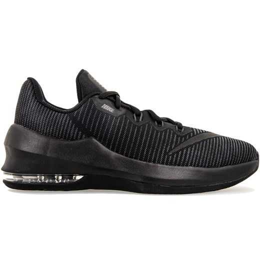 Czarne buty sportowe damskie Nike dla biegaczy sznurowane 
