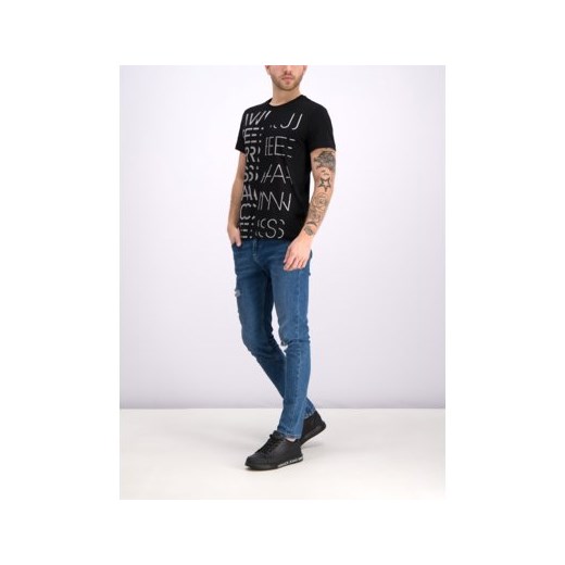 T-shirt męski Versace Jeans w abstrakcyjne wzory 